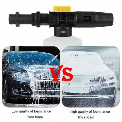 750ML Snow Foam Lance for Karcher K2 K3 K4 K5 K6 K7 Car Pressure Washers Soap Foam Generator with Adjustable Sprayer Nozzle